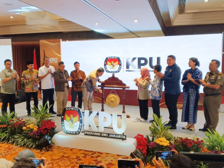KPU DKI Luncurkan Kegiatan Sosialisasi Tahapan Pilgub 2024