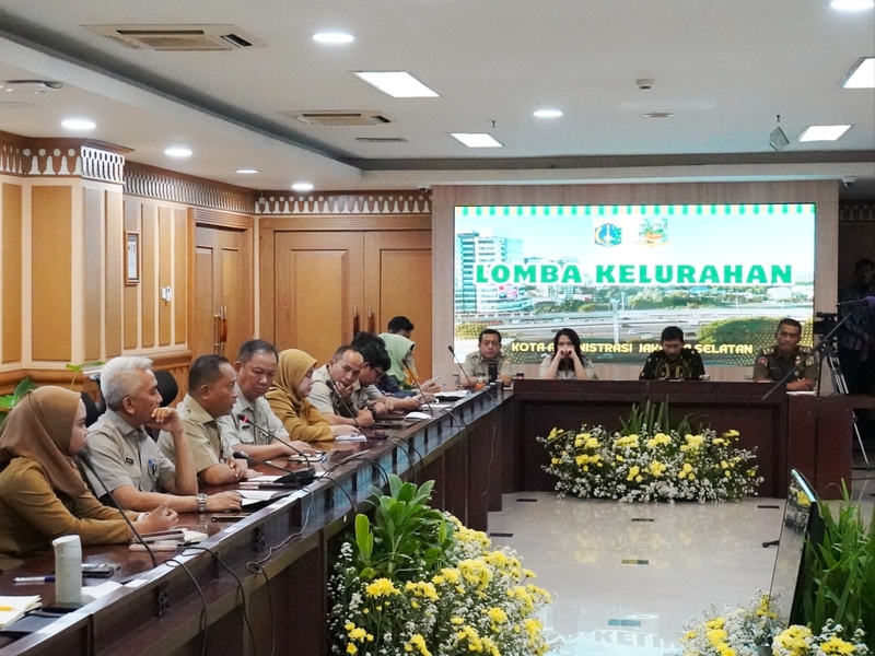 Lima Kelurahan di Jaksel Ikuti Penilaian Lomba Kelurahan Tingkat Kota
