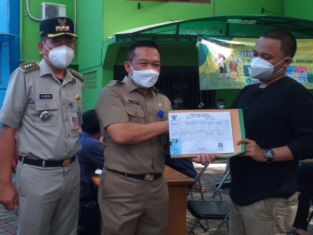 Dinas Dukcapil Gelar Layanan Adminduk di Masjid KH Guru Amin