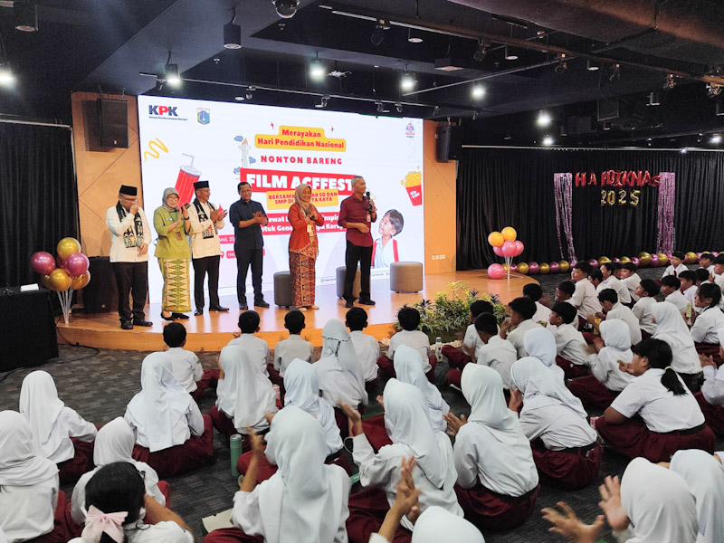 Pemprov DKI- KPK Peringati Hardiknas Dengan Menggelar Pendidikan Anti Korupsi 