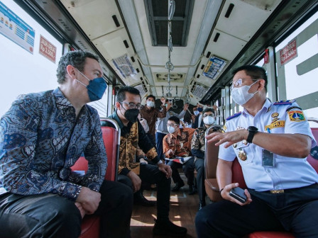 Pemerintah Australia Bagikan Pengalaman Penanganan Pandemi ke Transjakarta