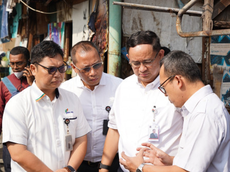 Perumda Pasar Jaya Gercep Bantu Pedagang Pasar Lontar