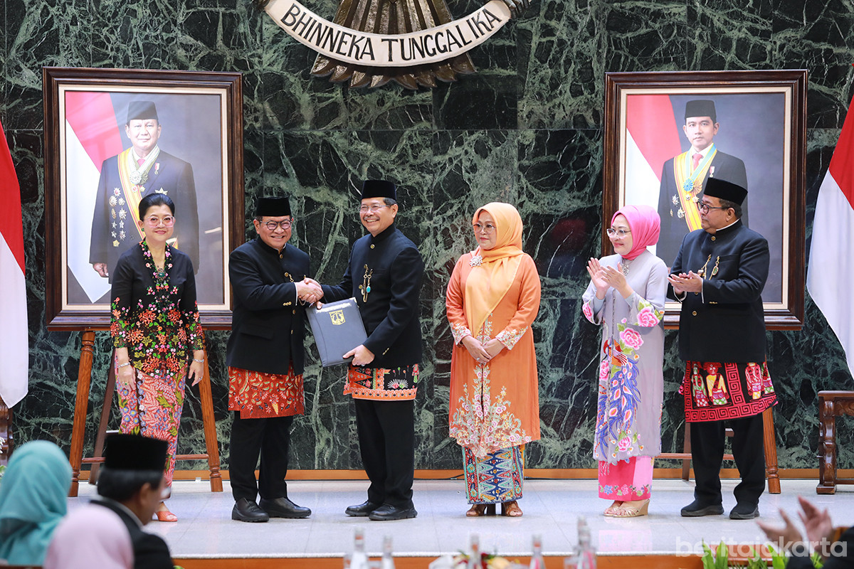 Pramono dan Rano menyampaikan apresiasi dan terima kasih kepada Marullah Matali