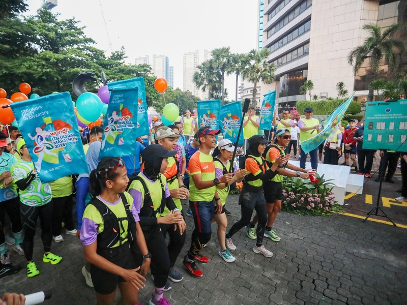 Pramono Lepas Fun Run ITB Ultra Marathon 2025