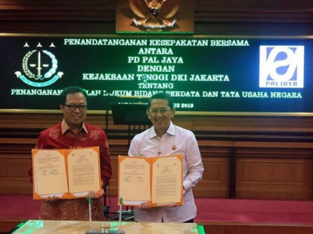  PD PAL Jaya Teken MOU Dengan Kejati DKI Jakarta
