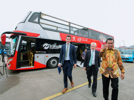Transjakarta Terima Kunjungan Balasan UK Prime Minister's Trade Envoy