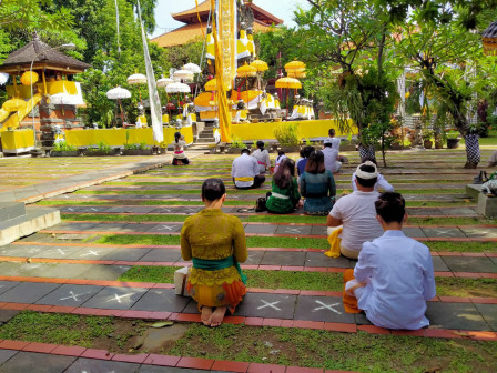 Perayaan Nyepi di Pura Aditya Jaya Rawamangun Dibatasi 