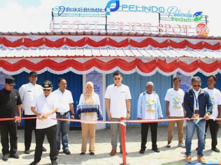 Pemkab Kepulauan Seribu- PT Pelindo Resmikan Program Desa Image di Pulau Pramuka