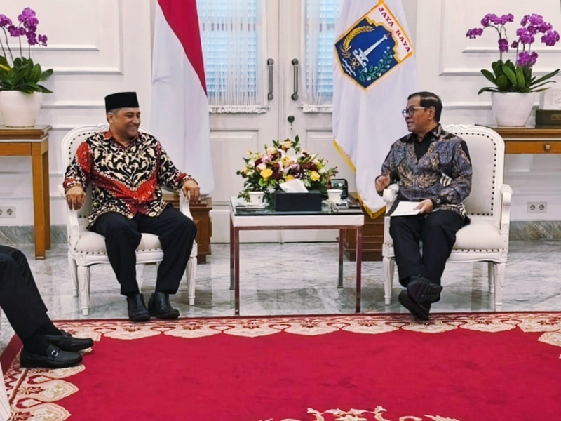 Bapemperda Bertemu Gubernur Pramono Bahas Percepatan Pembentukan Perda