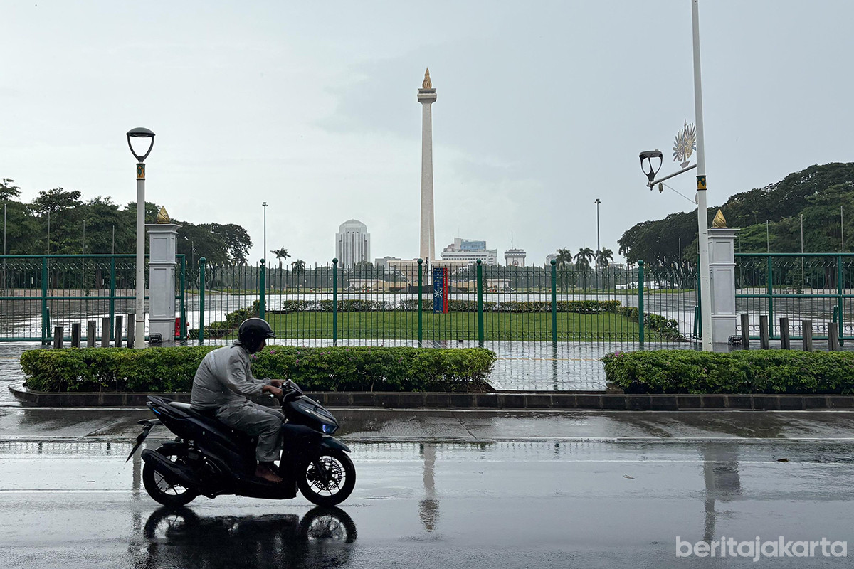 Hujan berpotensi guyur Jakarta hari ini, Minggu (28/12)