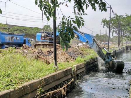 Saluran PHB Jl I Gusti Ngurah Rai akan Dinormalisasi