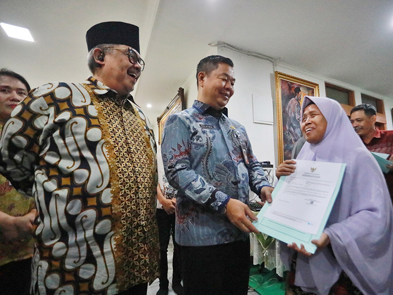 Pj Gubernur DKI Launching Program Pegembangan UMKM Bagi Penyandang Disabilitas