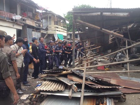  Lahan Blok B4 Kemayoran Ditertibkan