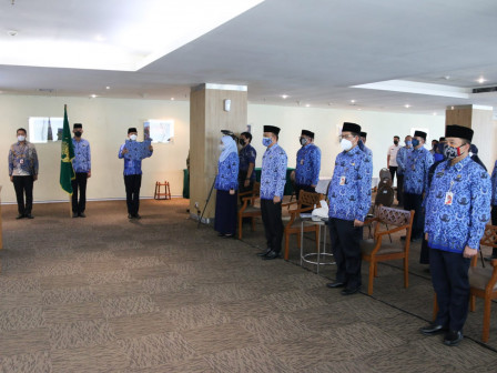 Personalia Dewan Pengurus KORPRI Provinsi DKI Jakarta Masa Bakti 2021 - 2026 Dikukuhkan  