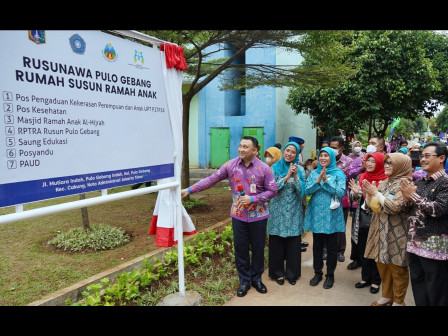 Rumah Susun Ramah Anak Resmi Diluncurkan di Jakarta Timur