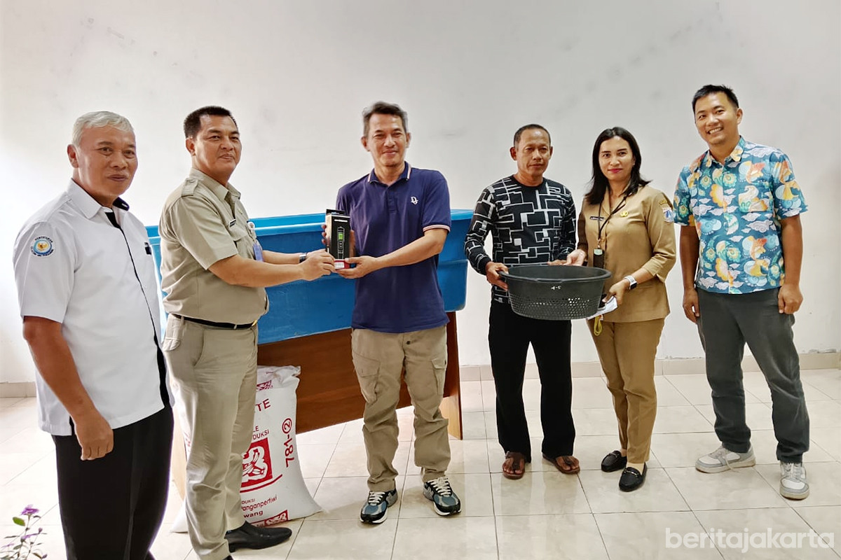 pelatihan budidaya ikan di Gedung Training Center (TC) Dinas KPKP DKI, Jakarta Timur