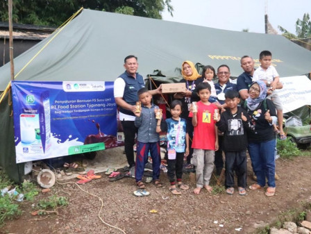 Food Station Peduli Anak-Anak Korban Gempa Cianjur