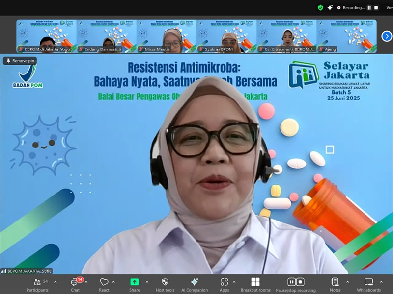 BBPOM Jakarta Kampanyekan Cegah Resistensi Antimikroba
