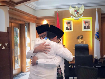 Anies Sampaikan Pengunduran Diri Sandi Sebagai Wagub DKI