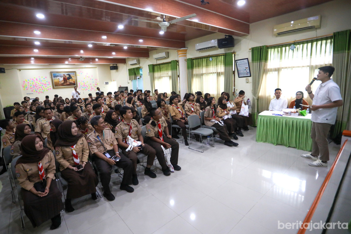 Ngobrol Bareng Beritajakarta diikuti 100 siswa-siswi SMKN 19