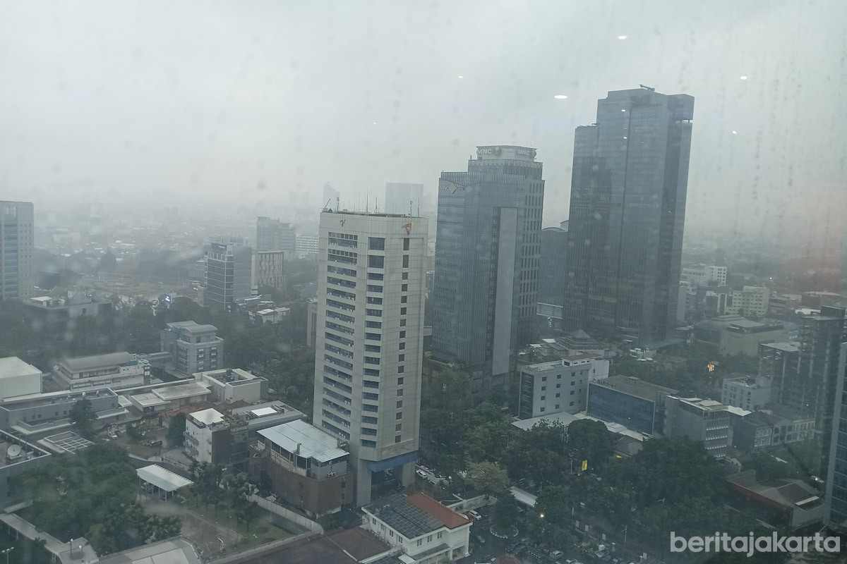 Hujan Ringan Bakal Basahi Sebagian Jakarta