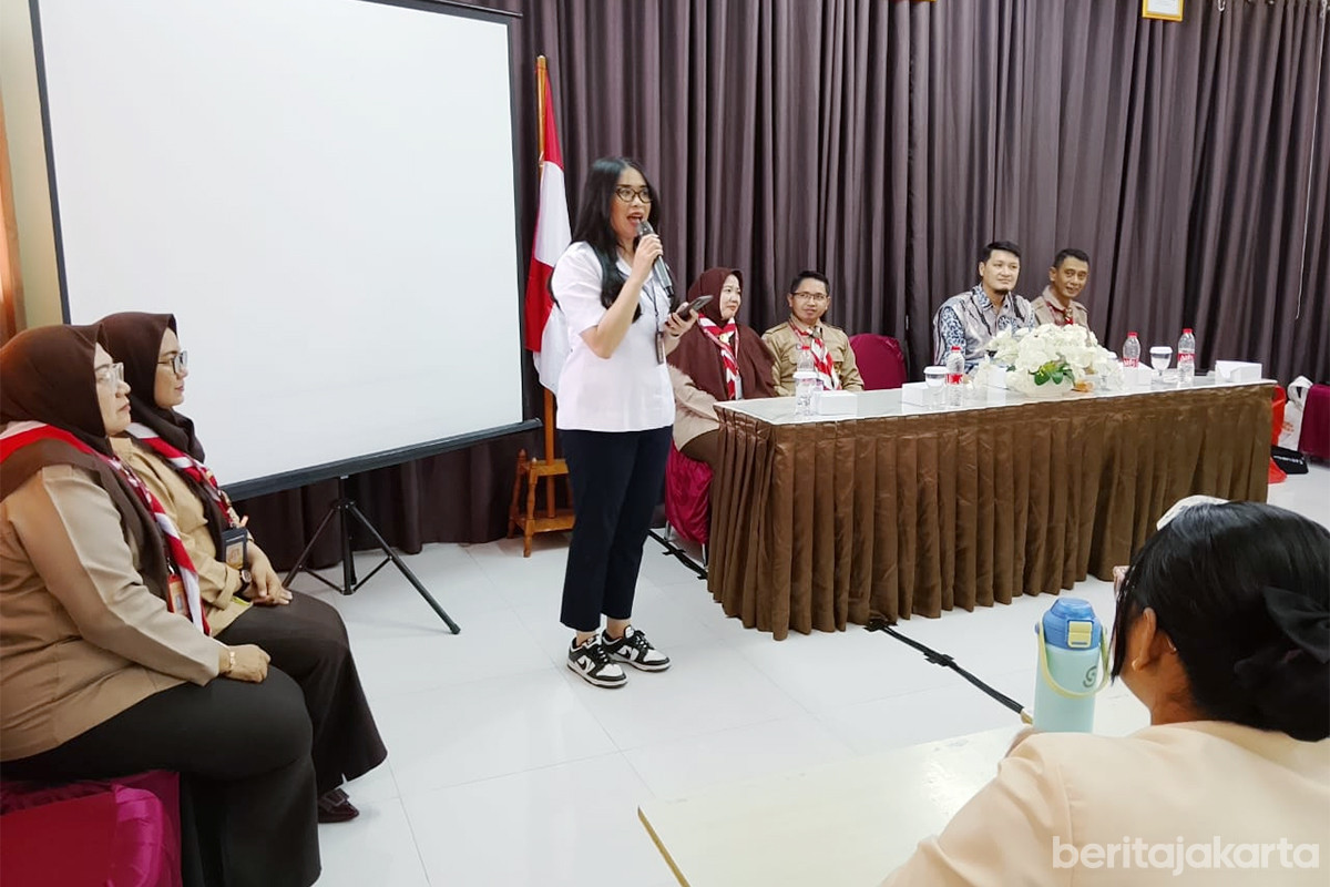 Pengenalan produksi program jurnalistik dan dokumenter di SMK Sahid