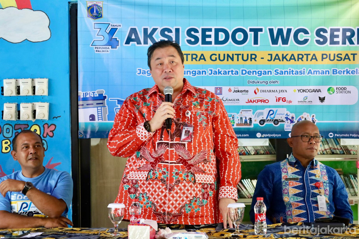 Program sedot WC gratis diapresiasi Wakil Wali Kota Jakarta Pusat