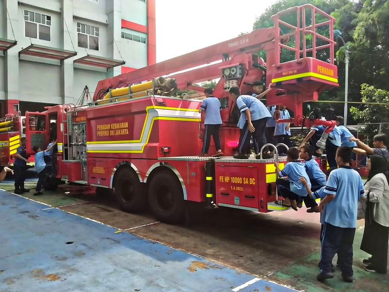 Warga Binaan Panti Sosial Putra Utama Ikuti Edukasi Pencegahan Kebakaran