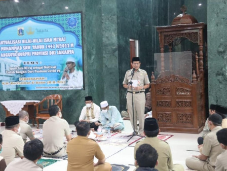 Sekda Provinsi DKI Jakarta Ajak Maknai Isra Miraj Sebagai Spirit Bangkit dari Covid 19