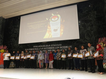  Komisi Informasi DKI Gelar Anugerah Transparansi Badan Publik