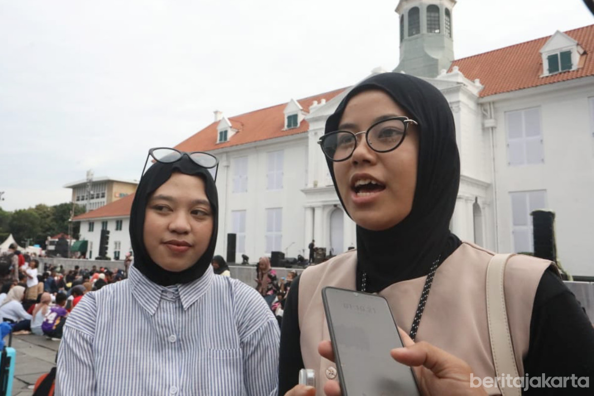 Malam Tahun Baru di Kota Tua Dipadati Warga, Ini Cerita Pengunjung 