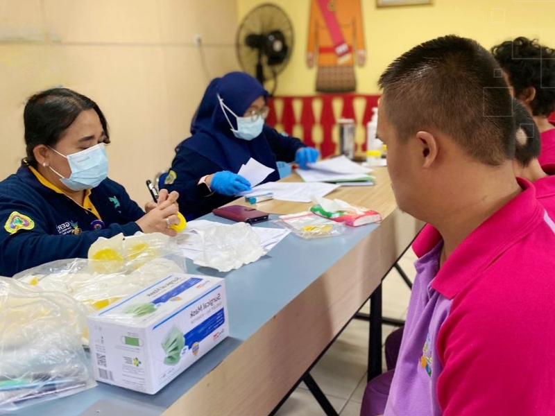 PSBG Belaian Kasih Berkolaborasi Gelar Skrining Kesehatan Warga Binaan