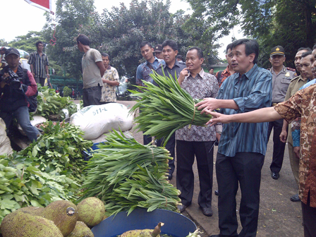 Wagub Akan Tata Pasar Induk Jadi Pasar Wisata