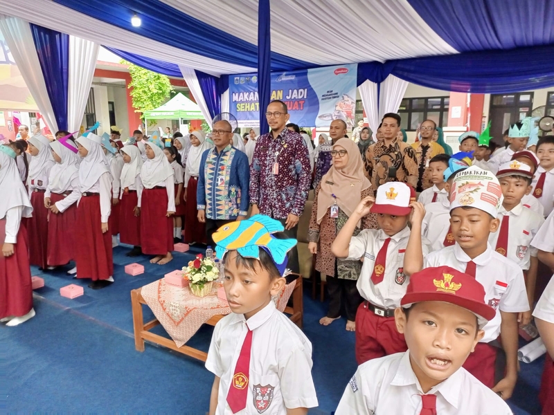 Ratusan Siswa SDN 06 MDS Antusias Ikut Kampanye Gemarikan