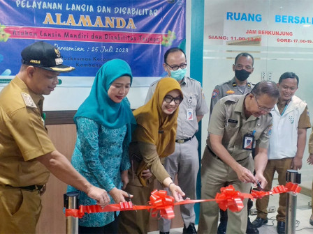 Puskesmas Kecamatan Kembangan Launching Layanan Disabilitas dan Lansia 