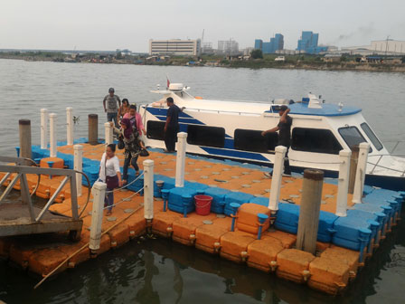  45 Penumpang Diangkut Water Way Marunda Setiap Hari 