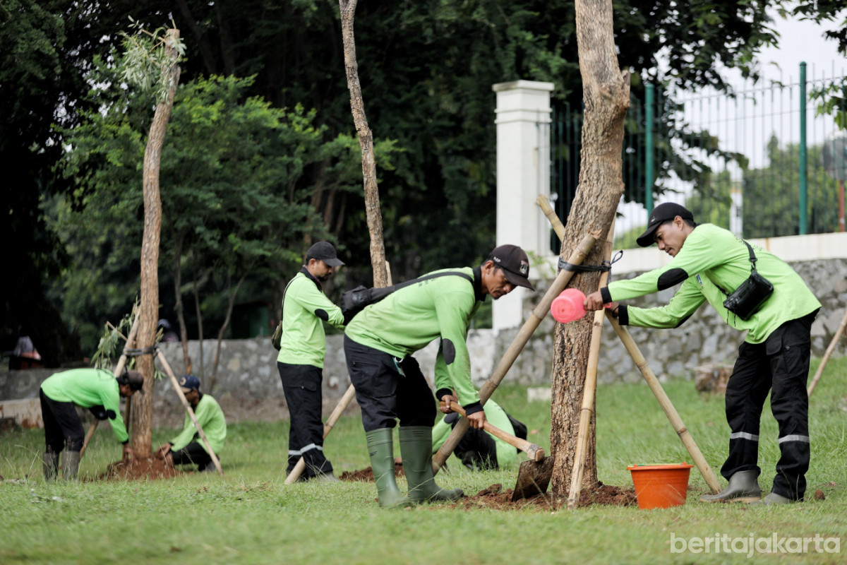 Sudin Tamhut Jakut Siap Perkuat Penghijauan Tahun Ini
