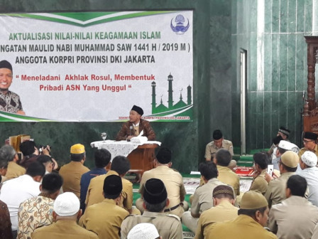 Korpri DKI Adakan Peringatan Maulid Nabi di Masjid Fatahillah