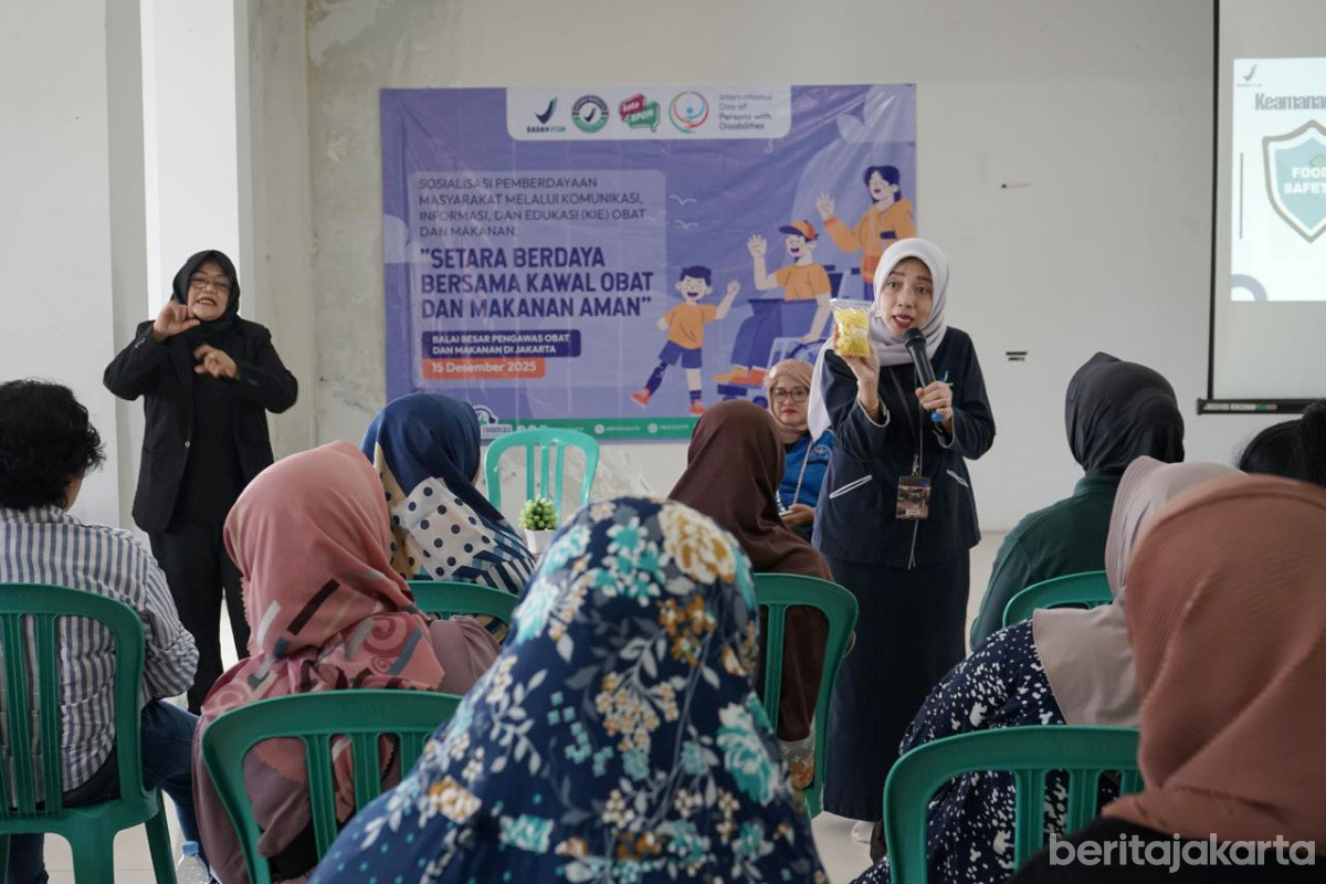 Penyandang Disabilitas Diedukasi Keamanan Obat dan Makanan 