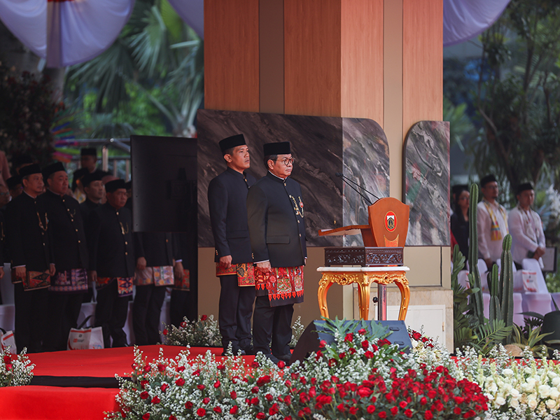  Pimpin Upacara HUT Kemerdekaan, Gubernur Ingatkan Pentingnya Jaga Persatuan