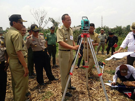 Akan Bangun Waduk, Jaktim Lakukan Pematokan Lahan