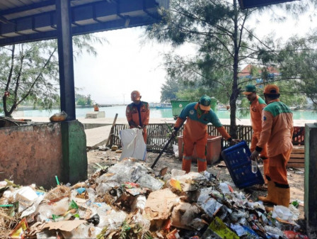 Tren Volume Sampah di DKI pada Hari Raya Menurun