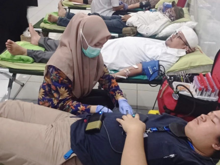 PMI Jaksel Gelar Aksi Donor Darah di Masjid