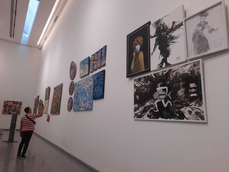 40 Karya Seniman Kontemporer Meriahkan Pameran di TIM