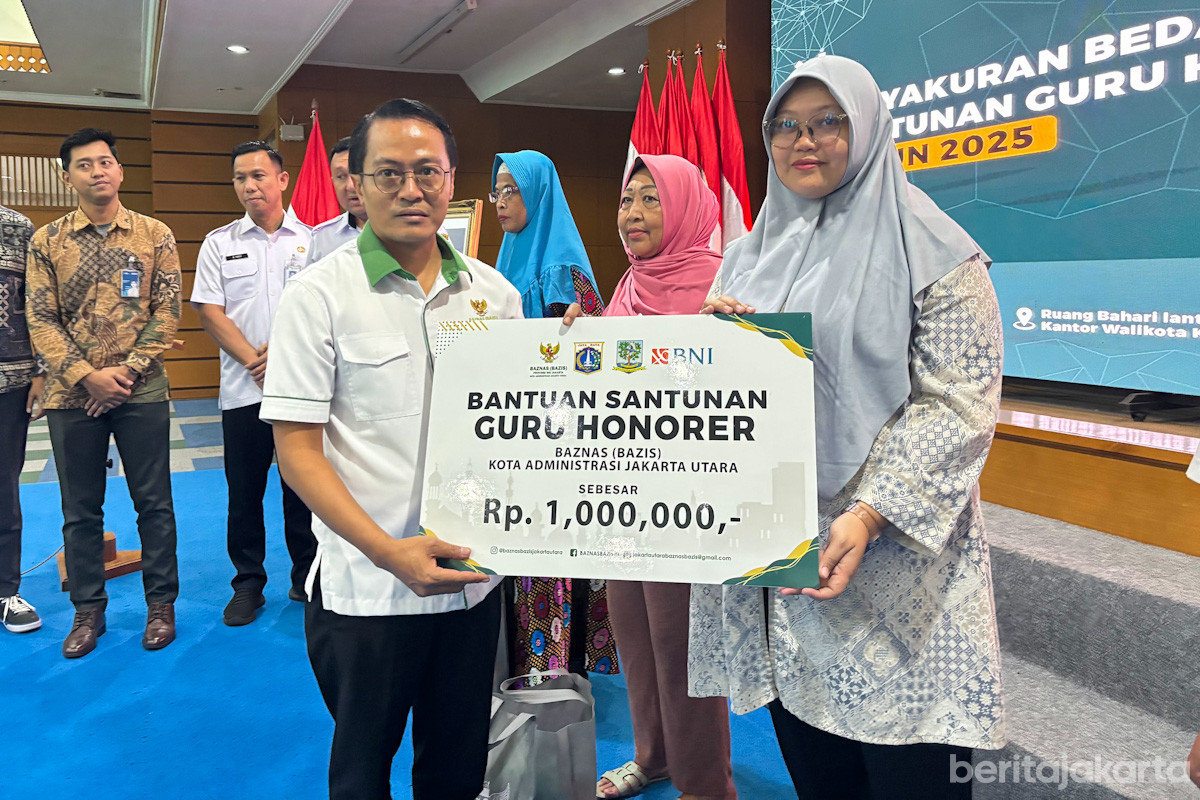 Guru honorer di Jakarta Utara disantuni