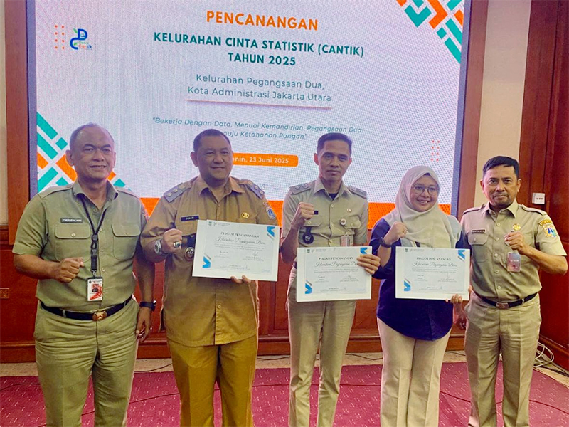 Kelurahan Pegangsaan Dua Dicanangkan Sebagai Kelurahan Cantik 2025