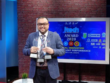 Transjakarta Raih Tiga Penghargaan TOP Digital Innovation Award