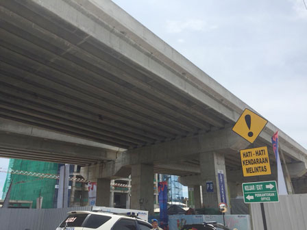  Pembanguan LRT Rute Veldrome-Kelapa Gading Sudah 65,17 Persen
