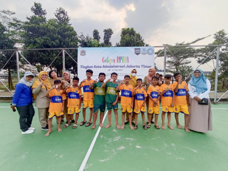 Tim Futsal Kecamatan Jatinegara Juara Gebyar RPTRA Jaktim 2023