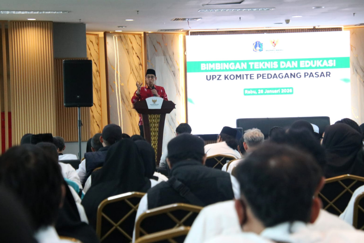 BAZNAS BAZIS DKI dan KPP Perkuat Pengumpulan Zakat di Pasar 